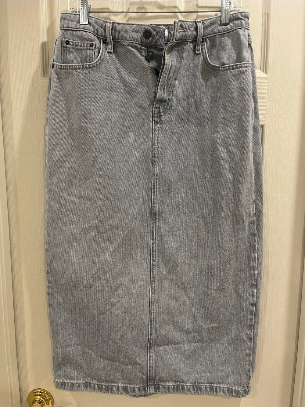 Topshop Jean long skirt